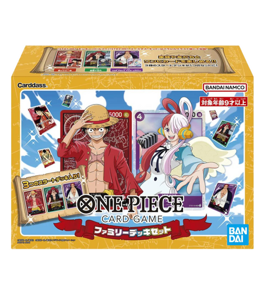 One Piece Card Game -Family Deck Set- [ST01-001 & ST02-001]