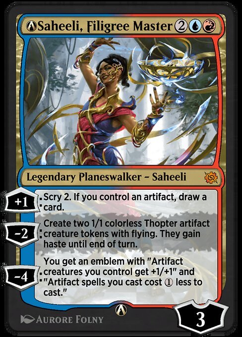 A-Saheeli, Filigree Master