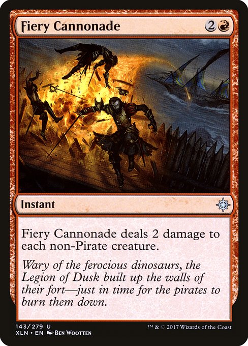 Fiery Cannonade