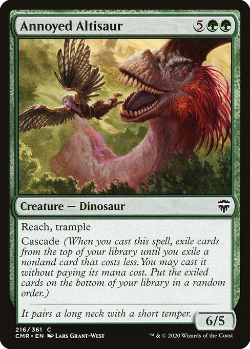 Annoyed Altisaur