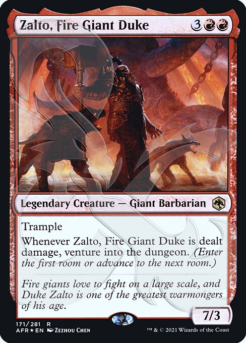 Zalto, Fire Giant Duke