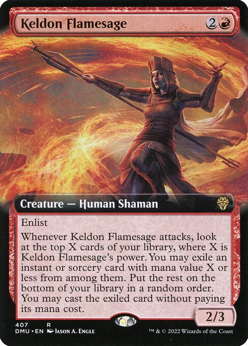 Keldon Flamesage (Extended Art)