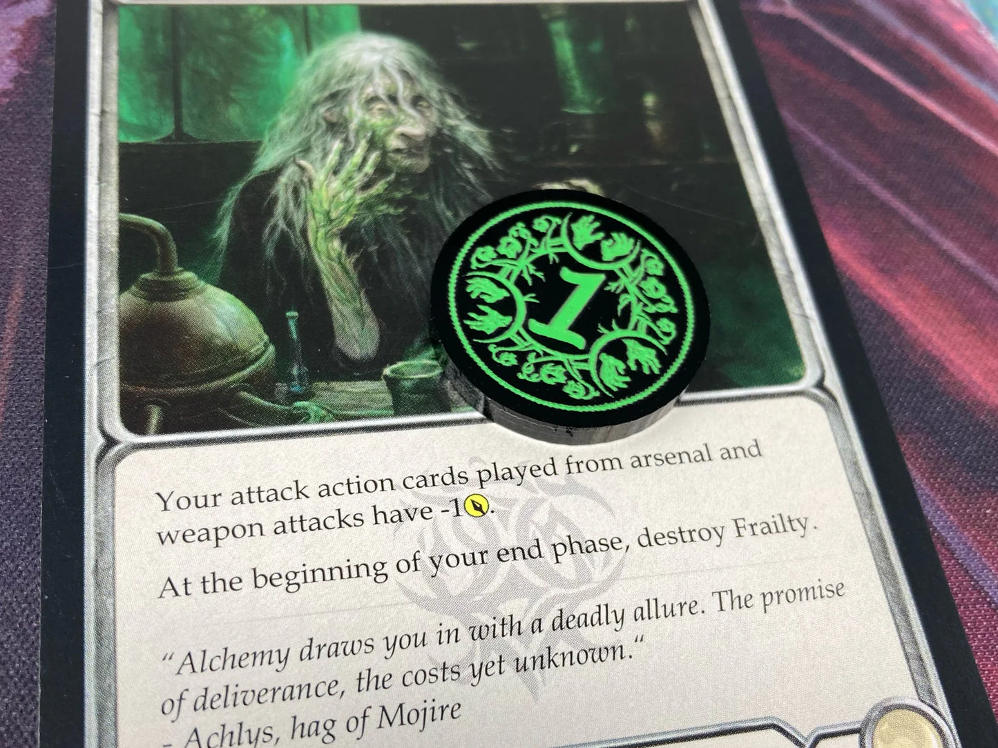 -1 Frailty Tokens (Double Sided) For Flesh And Blood TCG