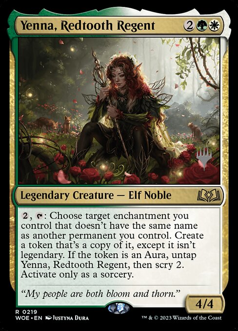 Yenna, Redtooth Regent